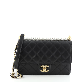 Chanel Black Quilted Lambskin Mini CC replica - Affordable Luxury Bags