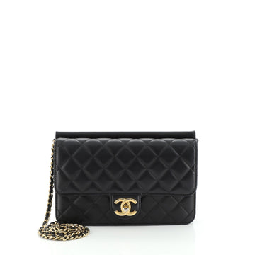 Chanel Crossing Times Flap Bag Quilted Lambskin Medium