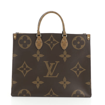 Louis Vuitton OnTheGo Tote Limited Edition Reverse Monogram Giant GM