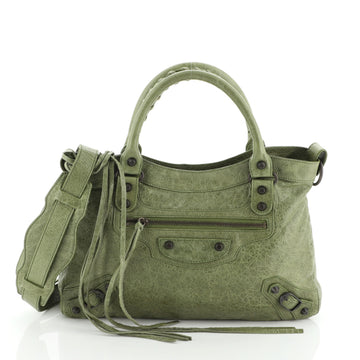 Balenciaga Town Classic Studs Bag Leather