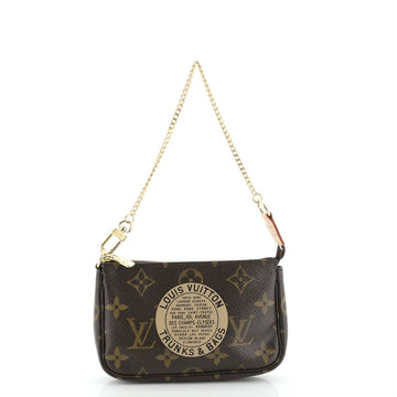 Louis Vuitton Pochette Accessoires Limited Edition Monogram Canvas Mini