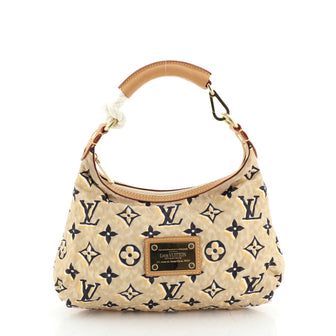 Louis Vuitton Bulles Handbag Monogram Nylon PM