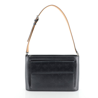 Louis Vuitton Mat Allston Handbag Monogram Vernis