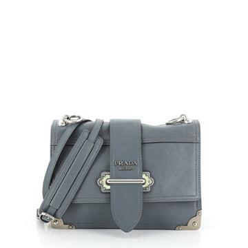 Prada Cahier Crossbody Bag City Calf and Saffiano Small