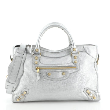 Balenciaga City Giant Studs Bag Leather Medium