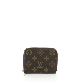Louis Vuitton Zippy Coin Purse Monogram Canvas