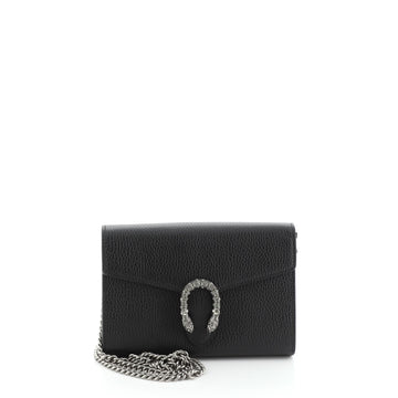 Gucci Dionysus Chain Wallet Leather with Embellished Detail Small