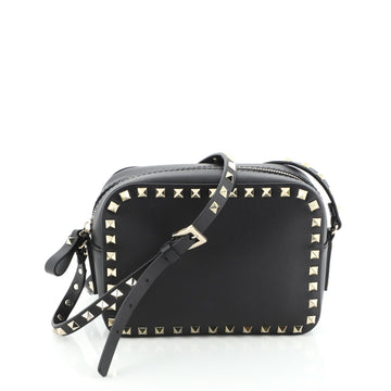 Valentino Rockstud Camera Crossbody Bag Leather