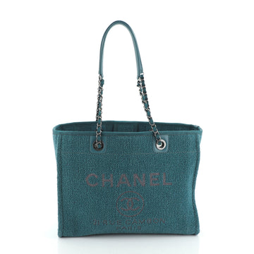 Chanel Deauville Tote Lurex Boucle Small