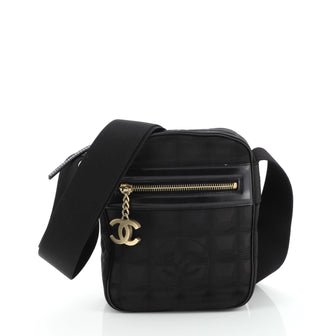 Chanel New Travel Ligne Belt Bag Black Cloth ref.930391 - Joli Closet