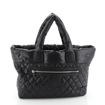 Chanel Coco Cocoon Reversible Tote Quilted Nylon Medium