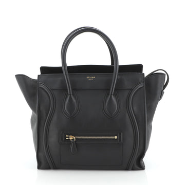 Celine Luggage Bag Smooth Leather Mini