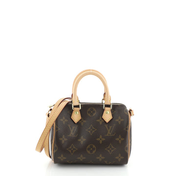Louis Vuitton Speedy Bandouliere Bag Monogram Canvas Nano