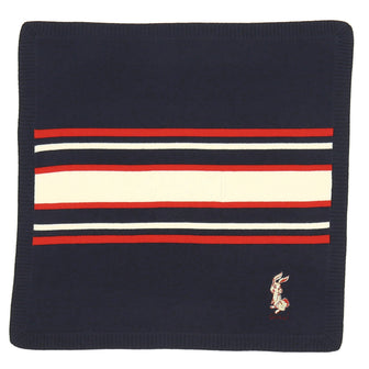 Gucci Kid's Throw Blanket Printed Wool with Applique