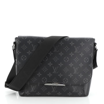 Louis Vuitton Explorer Messenger Bag Monogram Eclipse Canvas PM