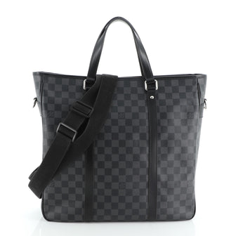 Louis Vuitton Tadao Handbag Damier Graphite MM