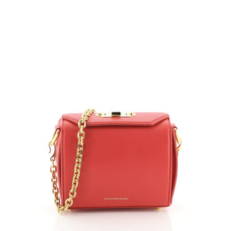 Alexander McQueen Box Shoulder Bag Leather 16