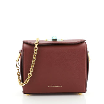 Alexander McQueen Box Shoulder Bag Leather 19
