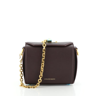 Alexander McQueen Box Shoulder Bag Leather 16