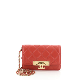 Chanel Golden Class Wallet on Chain Quilted Lambskin
