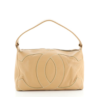 Chanel Vintage Timeless CC Shoulder Bag Caviar Medium