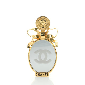 Chanel Vintage Vanity Mirror Brooch Metal