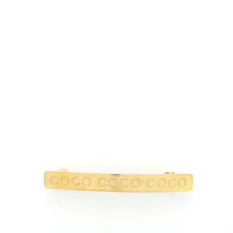 Chanel Coco Barrette Metal