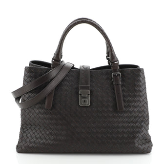 Bottega Veneta Roma Bag Intrecciato Nappa Medium