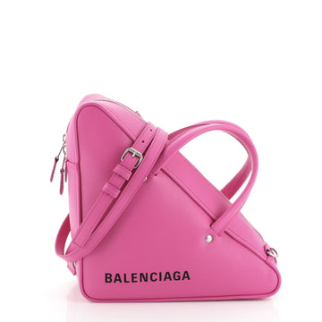 Balenciaga Triangle Duffle Bag Leather XS