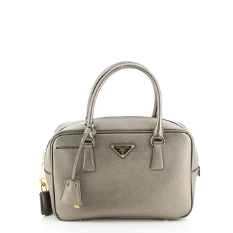 Prada Bauletto Bag Saffiano Leather Small