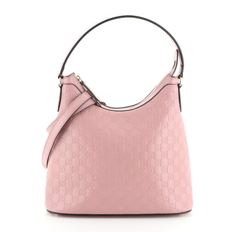 Gucci Linea A Hobo Guccissima Leather
