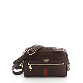 Gucci Ophidia Shoulder Bag Leather Mini