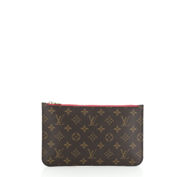 Louis Vuitton Neverfull Pochette Monogram Canvas Large