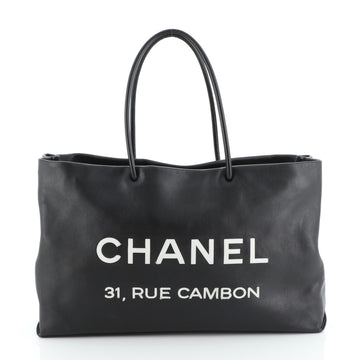 Chanel Essential 31 Rue Cambon Shopping Tote Leather Medium