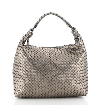 Bottega Veneta Pyramid Hobo Intrecciato Nappa Medium