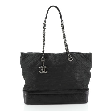Chanel VIP Tote Quilted Iridescent Calfskin Large