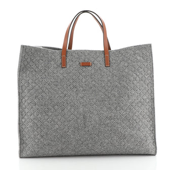 Gucci Open Tote Diamante Wool Large