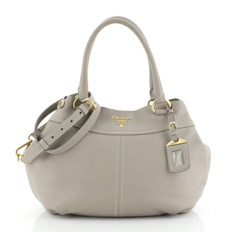 Prada Convertible Satchel Vitello Daino Medium