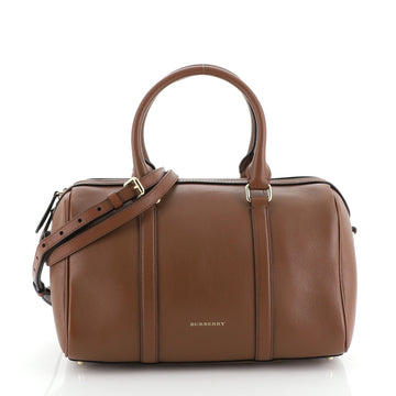 Burberry Alchester Convertible Satchel Leather Medium