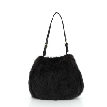 Prada Hobo Mink Mini