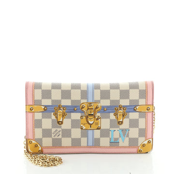 Louis Vuitton Weekend Pochette Limited Edition Damier Summer Trunks