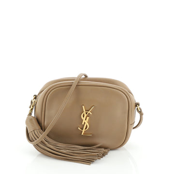 Saint Laurent Classic Monogram Blogger Crossbody Bag Leather Small