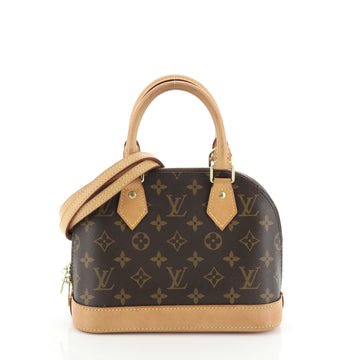 Louis Vuitton Alma Handbag Monogram Canvas BB