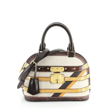 Louis Vuitton Alma Handbag Limited Edition Time Trunk BB