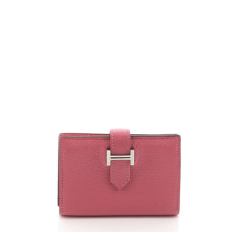 Hermes Bearn Card Case Chevre Mysore