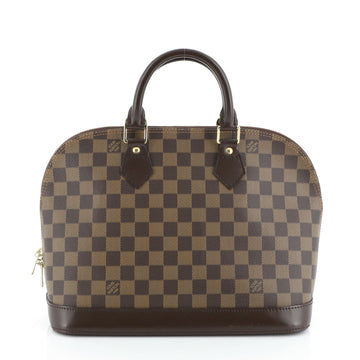 Louis Vuitton Vintage Alma Handbag Damier PM