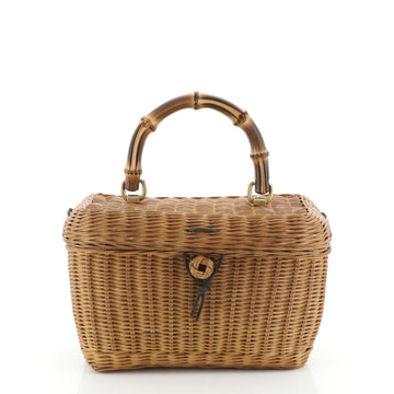 Gucci Cestino Basket Bag Wicker