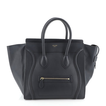Celine Luggage Bag Smooth Leather Mini