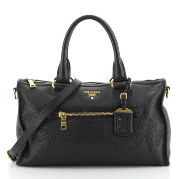 Prada Convertible Boston Bag Vitello Daino Medium