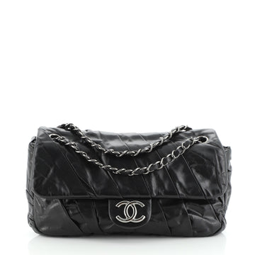 Chanel Twisted Flap Bag Glazed Calfskin Medium